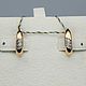 Gold diamond earrings 0,136 ct. Earrings. yakitoriya. Online shopping on My Livemaster.  Фото №2