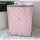 Короб "Shabby rose". Короб. Милый уголок (Дарья). Ярмарка Мастеров.  Фото №4
