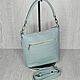 Заказать Модель 523  Компактная сумочка из кожи. Bags BG. Ярмарка Мастеров. . Сумка через плечо Фото №3