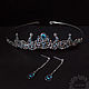 Crown with blue quartz stones 'Ice crown'. Crowns. Del-moro. My Livemaster. Фото №4
