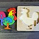 Wooden puzzle toy 'Cock'. Stuffed Toys. Wooden crafts handmade. My Livemaster. Фото №5