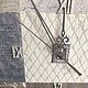 Часы панно «Черничные». Часы классические. Инна Клопова. Интернет-магазин Ярмарка Мастеров.  Фото №2
