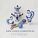 EASTER. Knitting. Easter Chicken! Gzhel! (set - 2 pcs.). Easter souvenirs. Cross stitch and beads!. Online shopping on My Livemaster.  Фото №2