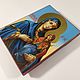 Икона Святой Праведной Анны с Богородицей 18х24см. Иконы. Иконотворение. Ярмарка Мастеров.  Фото №5