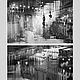 Night City black and white photo of the painting for the interior of the 'Boat . Fine art photographs. Rivulet Photography (rivulet). Online shopping on My Livemaster.  Фото №2