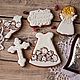 Cakes for christenings. Gingerbread Cookies Set. APryanik (SPb i dr. goroda). Интернет-магазин Ярмарка Мастеров.  Фото №2