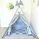 Вигвам под заказ ( цена за весь комплект). Вигвам. Маргарита tipi_workshop. Интернет-магазин Ярмарка Мастеров.  Фото №2
