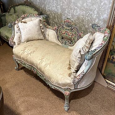 Винтаж ручной работы. Ярмарка Мастеров - ручная работа Винтаж: Диван.Софа.Канапе.Венецианское барокко.Антиквариат.. Handmade.