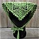 Косынка крючком из хлопка. Косынка кроше женская. Косынки. Multi Color Crochet (voronkova-olga). Ярмарка Мастеров.  Фото №5