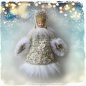 Сувениры и подарки handmade. Livemaster - original item Snow Maiden on the Christmas tree. Handmade.