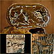 Древние письмена. Коллекционный образец африканской септарии, Минералы, Чебоксары,  Фото №1