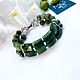 Jade bracelet 'In a green pool' 2. Bead bracelet. Magical Beauty Gems. Online shopping on My Livemaster.  Фото №2