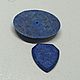 Лазурит бадахшанский /Афганистан - Кабошоны - 2 шт. Кабошоны. ТАНАГРА gemstones (винтаж). Ярмарка Мастеров.  Фото №6