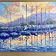  Oil painting Landscape ' Reflections at sunset'. Pictures. Fine Art for Joy. Online shopping on My Livemaster.  Фото №2