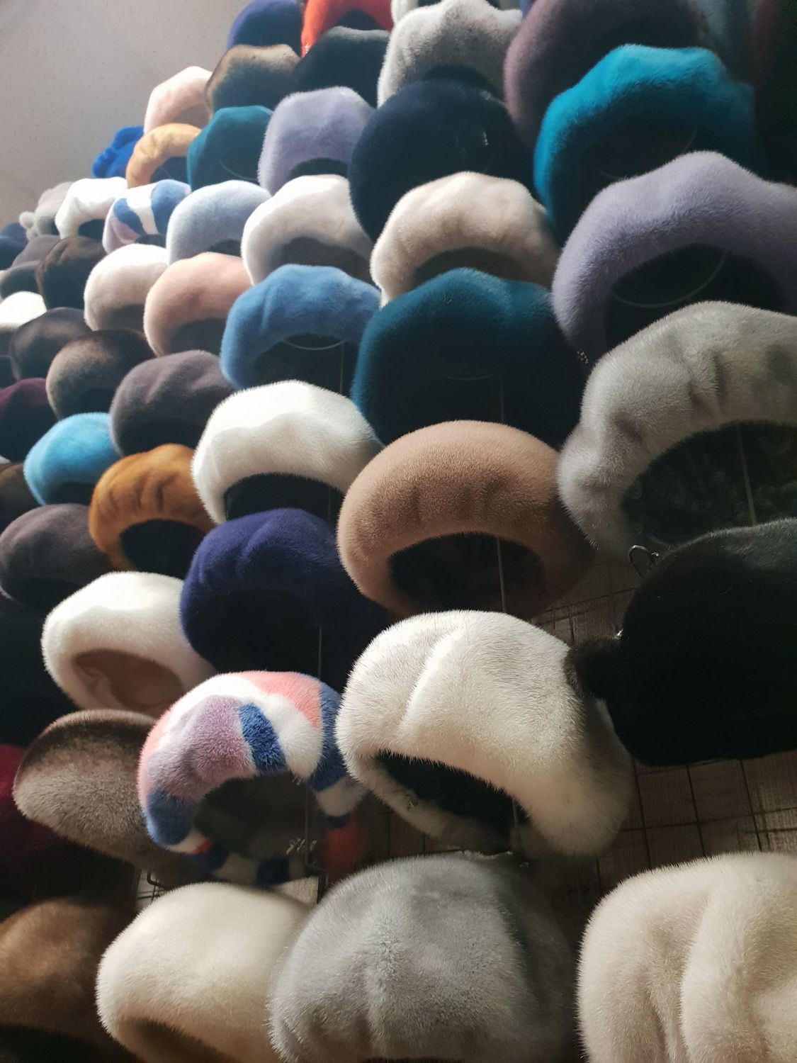 Fur caps