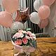 Букет для девочки "Бабочка" Живые цветы в подарок. Букеты. DARK FLORIST Флористика Декор ЦВЕТЫ. Ярмарка Мастеров.  Фото №6