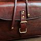 Рюкзак из натуральной кожи. Ручная работа. Рюкзаки. Мастерская-R.A.Bags. Ярмарка Мастеров.  Фото №7