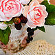 Vintage watering pot. Composition. KG_flowers. Online shopping on My Livemaster.  Фото №2