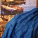 Вязаный ажурный шарф палантин, Шарфы, Санкт-Петербург,  Фото №1