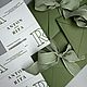 Свадебное приглашение. Пригласительные. With-mint-love. Ярмарка Мастеров.  Фото №4