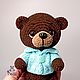 Knitted toy Bear Bamsi Bear knitted toy from chenille. Stuffed Toys. vyazunchiki-lz (vyazunchiki-lz). Online shopping on My Livemaster.  Фото №2