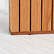 Подставка для 5 ножей. Дуб + орех. Кухонные ножи. Golfed Woodwork. Ярмарка Мастеров.  Фото №5