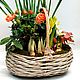 Корзина "Лукошко Ротанг" 3 размера. Флористика и декор. Корзины. DARK FLORIST Флористика Декор ЦВЕТЫ. Ярмарка Мастеров.  Фото №5