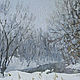 Картина маслом, Зимний пейзаж. Фотокартины. Natureartist. Ярмарка Мастеров.  Фото №6