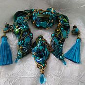 Necklace and earrings set#5