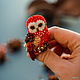 Brooch-Sovushka 'Spicy citrus». Owl is the barn owl. Brooches. Coffeelena. Online shopping on My Livemaster.  Фото №2