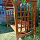 Качели "Радуга". Качели. Artisan wood. Интернет-магазин Ярмарка Мастеров.  Фото №2