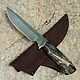Нож "Полоз-1" 95х18 стаб.карелка, Ножи, Ворсма,  Фото №1