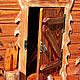 Декоративный домик для кошки или в сад - Избушка на курьих ножках. Фигуры садовые. Иван Мордовин Деревянных Дел Мастер. Ярмарка Мастеров.  Фото №7