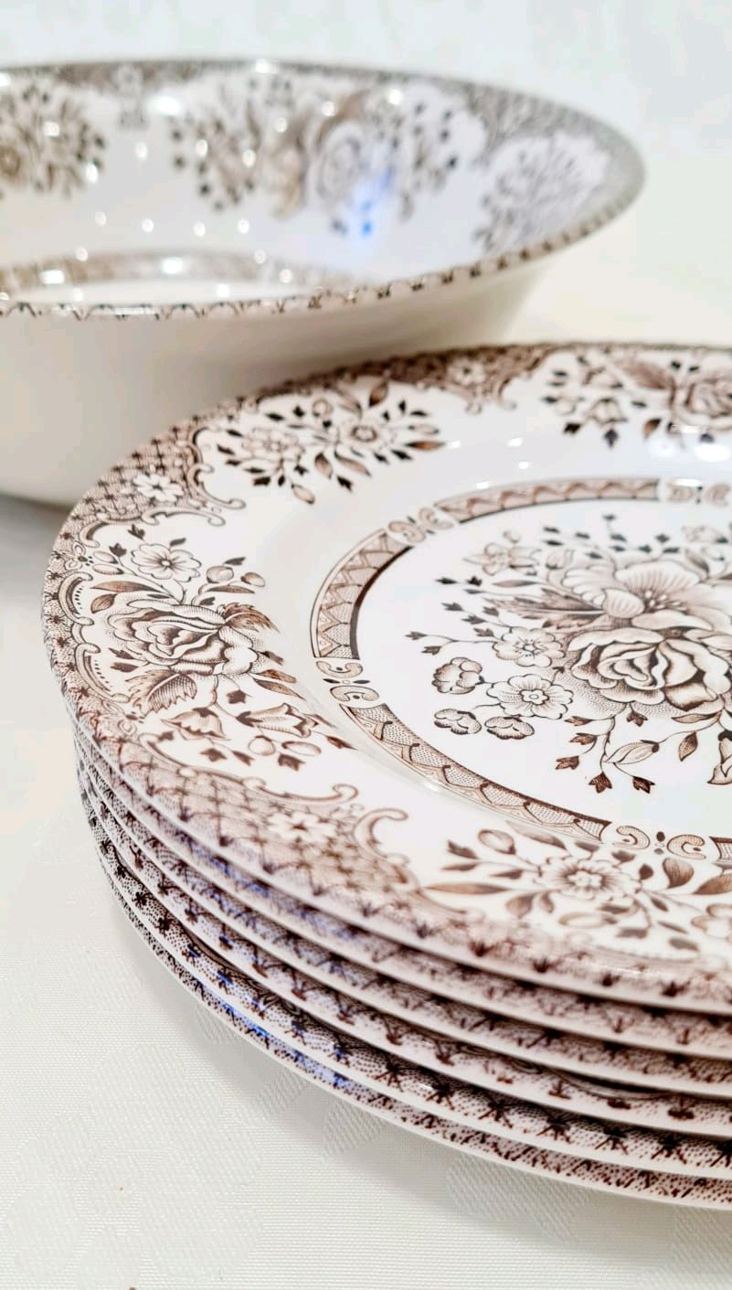 Винтаж: Англия, посуда серии Kew Garden, Ironstone купить в интернет ...