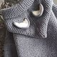 Children's knitted Charcoal Grey Jumpsuit. Overall for children. Mimi-detki. My Livemaster. Фото №6