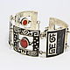 Order Ethnic Avant-Garde Series bracelet #99 with carnelian in silver HB0056. Sunny Silver. Livemaster. . Regaliz bracelet Фото №3