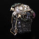  "ВОРОН". Брошь-игла. 'Yarko' silver&gold. Ярмарка Мастеров.  Фото №4