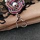 Серьги из бисера и бусин, серьги висюльки. Серьги классические. 'TinaStyle' украшения и аксессуары.. Ярмарка Мастеров.  Фото №5