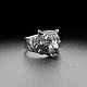 Кольцо Тигр. Кольца. AlexFox Jewelry. Интернет-магазин Ярмарка Мастеров.  Фото №2