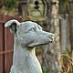 Large statue of a hound dog in the old style of Provence. Figurines. Decor concrete Azov Garden. Online shopping on My Livemaster.  Фото №2