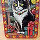  637. Разделочная доска Настоящий праздник. Утварь. Татьяна - шкатулки для души. Ярмарка Мастеров.  Фото №5