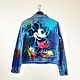Дональд Дак Mickey Mouse Микки Маус Джинсовая куртка Дисней Лэнд. Куртки. Ольга  (nigelolart). Ярмарка Мастеров.  Фото №4