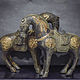  A pair of horses konyashek decor Tibet retro, Figurines, Khimki,  Фото №1