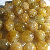Нефрит бусины, натуральный, Бирма 12 мм