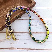 Украшения handmade. Livemaster - original item Bead harness Rainbow Snake. Handmade.