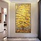 Картина маслом Золотое дерево, Картины, Санкт-Петербург,  Фото №1