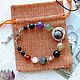 el regalo de cumpleaños. Pulsera con piedras por fecha de nacimiento, Bead bracelet, Bryansk,  Фото №1