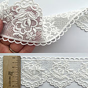 Материалы для творчества handmade. Livemaster - original item Braid: Lace braid. Color white.. Handmade.
