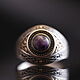 Ring: Men's ring 'All-Seeing Eye' with amethyst. Rings. Persian (persianjewelry) (persianjewelry). My Livemaster. Фото №4