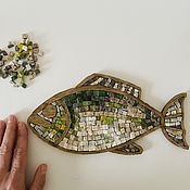 Материалы для творчества handmade. Livemaster - original item A set for creating a Fish mosaic. Handmade.